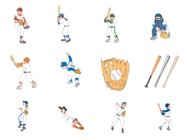 野球のピッチャーのイラスト入手方法を紹介 モチログ